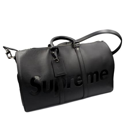 sac louis vuitton supreme noir|louis vuitton supreme shoes.